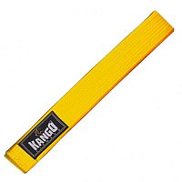 Пояс каратэ жёлтый Kango Fitness, ширина 4см., длина 280см.