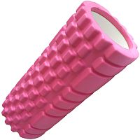 Ролик для йоги (розовый) 44х14см ЭВА/АБС. B33115. 130093