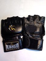 Перчатки для рукопашного боя Kango Fitness 8206, чёрные, размер L