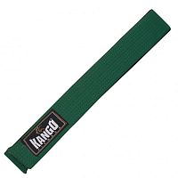 Пояс каратэ зелёный Kango Fitness, ширина 4,5см., длина 300см.