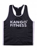 Майка боксерская Kango Fitness 68310, чёрно-белая, размер XL