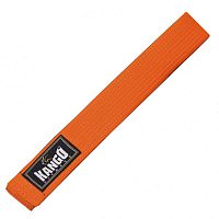 Пояс каратэ оранжевый Kango Fitness, ширина 4см., длина 240см.