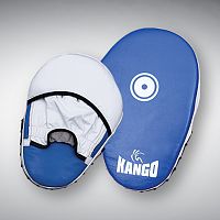 Лапы боксерские прямые Kango Fitness 8302, сине-белые