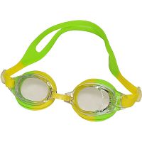 Очки для плавания детские (желто-зеленые) E36884. 130515