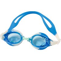 Очки для плавания детские (бело-голубые) E36884. 130515
