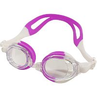 Очки для плавания детские (фиолетово-белые) E36884. 130515