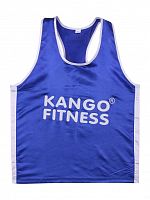 Майка боксерская Kango Fitness 68310, сине-белая, размер XL