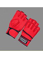 Перчатки для рукопашного боя Kango Fitness 8101, красные, размер S