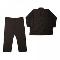 Униформа для Карате Kango Fitness 6100, чёрная, 8унц., размер 6/190