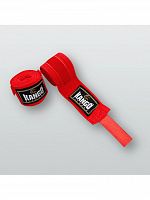 Бинты боксерские Kango Fitness 21000, красные, длина 3м