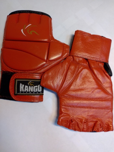 Перчатки для рукопашного боя Kango Fitness 8202-a, красные, размер XL